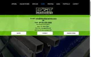 D&T Graphics website