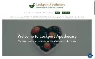 Lockport Apothecary website
