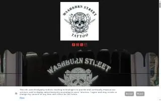 Washburn Street Tattoo website