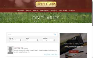 Christopher T. Jordan Funeral Home