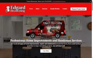 Edgard Decorating website