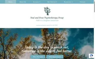 Heal and Grow Psychotherapy Group website