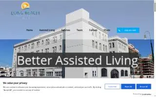 Long Beach Assisted Living website