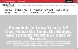 Recast Industries website