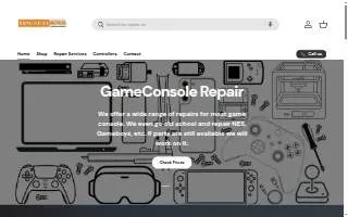 Gamers Edge Repair of Lynbrook website