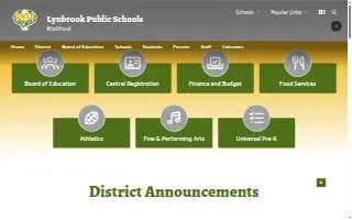 Lynbrook Family & Real Manage website