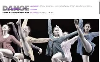 Dance Cavise website