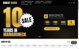Direct Kicks website