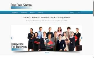 First Place Staffing website