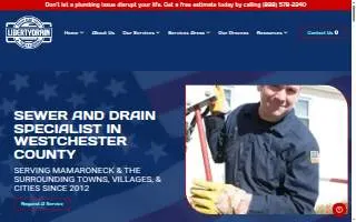 Liberty Drain and Sewer Inc. website