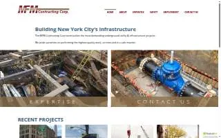 MFM Contracting Corporation website