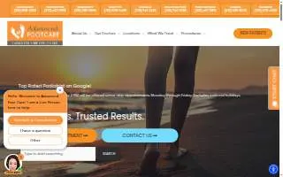 Advanced Foot Care Of Manhasset website