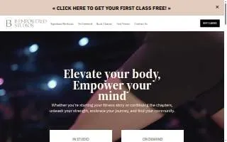 BMB Empowered Studios website