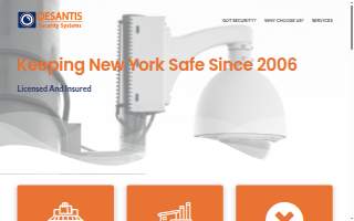 DeSantis Security Systems - Commercial - Industrial - Government facilities - NO Residential Security Cameras