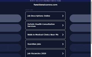 Functionalcarerx
