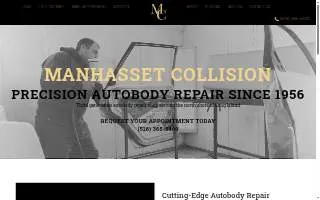 Manhasset Collision website
