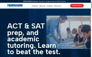 TestTakers of Great Neck website