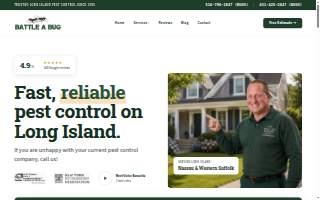 Battle A Bug of Massapequa website