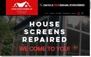 House Screens Repaired Inc