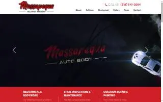 Massapequa Auto Body Inc website