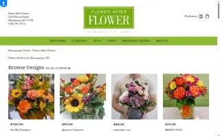 Flower After Flower website