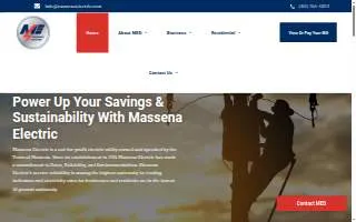 Massena Electric Department website