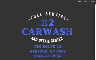 112 Carwash website