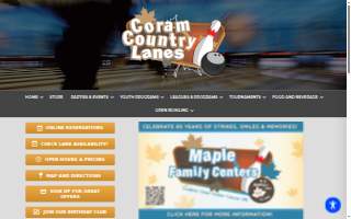 Coram Florist website