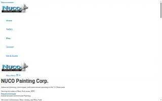 NUCO Painting website