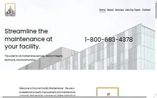 Shoman Facility Maintenance website