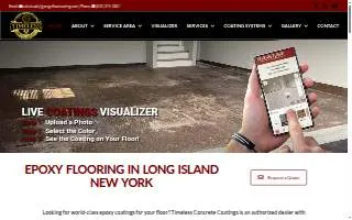 Timeless Concrete Coatings Inc website
