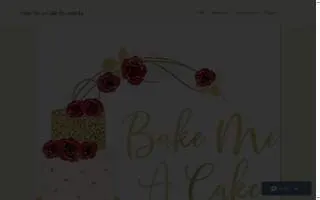 Bake Me a Cake! by Angela (made to order custom cakes) website