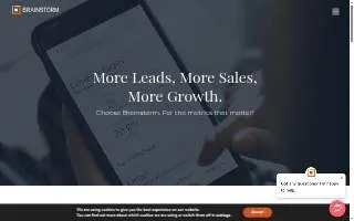 Brainstorm Studio website