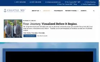 Coastal MD - Integrative Health & Wellness of Melville website