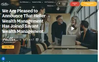 Heller Wealth Management of Melville website