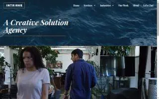 Intrigue Graphics website