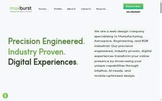 MAXBURST, Inc. | Web Design Company Long Island of Melville website