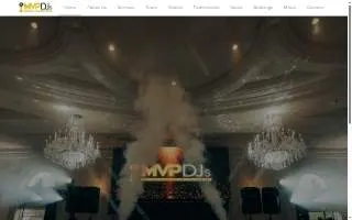 MVP DJ’s & Entertainment of Melville website