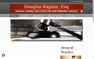 Douglas Kaplan, Esq website