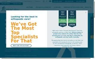 Orlin & Cohen Orthopedic Associates website