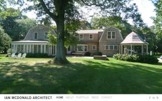 Ian McDonald Architect website