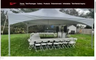 Island Wide Tent Rentals website
