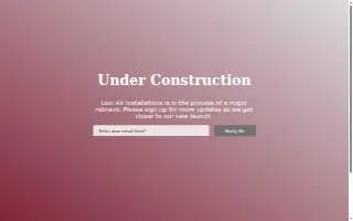 Lion Air Installations website