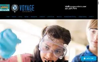 Voyage Academics website