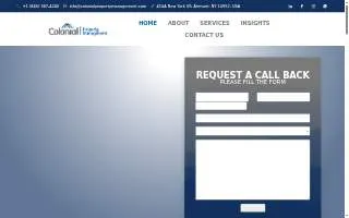 Colonial Property Management LLC of Middletown website