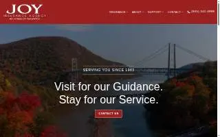 Joy Insurance website