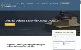 The Law Office of Benjamin Greenwald website