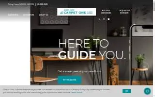 Harry Katz Carpet One Floor & Home website