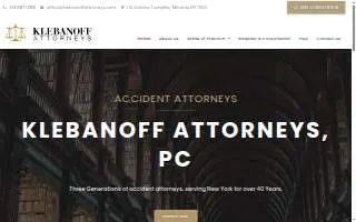 Klebanoff Attorneys, PC website