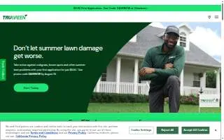 TruGreen Lawn Care of Mineola website